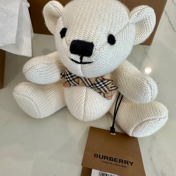 Burberry Baby Thomas Bear Rattle - Picture 4 of 10